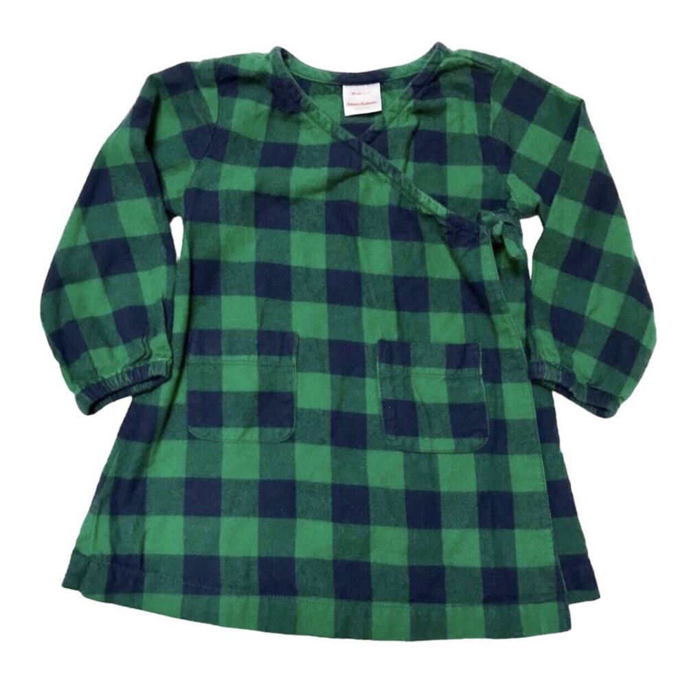 Hanna Andersson Plaid Tunic Dress Size 3